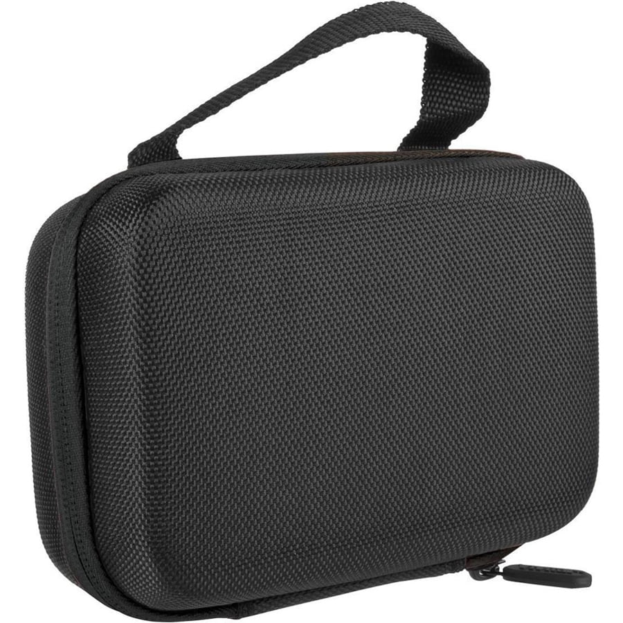 Tan-Brown Canvas Shoulder Carry Bag Case for Vivitar DVR781 Action Camera 