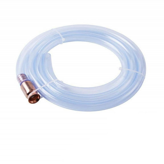 WEGFTDUOP Portable Manual Pump Copper Siphon Pumping Oil Pipe Manual Oil Pump Oil Delivery Pipe PVC Tube