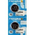 thumbnail image 1 of 2 x Renata LR44 Watch Batteries, LR44 Battery, 1 of 1
