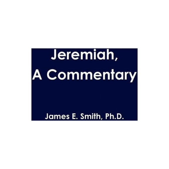 Jeremiah, a Commentary, (Paperback)