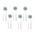 thumbnail image 5 of Sharprepublic 6 Pieces Wrist Corsage Decor Floral Hand Wrist Flower Ceremony Bridal Shower, 5 of 8