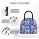 thumbnail image 4 of Fotbe Bright Flowers Bolsa de Almuerzo con Estampado, Lonchera Aislada, Contenedor de Comida Reutilizable Tipo Cooler a Prueba de Fugas, 4 of 6