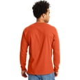 thumbnail image 2 of Hanes Men's Authentic Long Sleeve Pocket Tee, 2 of 5