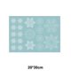 thumbnail image 1 of 1 pieza de pegatinas navideñas para ventanas 2022, pegatinas navideñas para pared, pegatinas para pared para habitación de niños, decoración de Año Nuevo 2023, decoración navideña para el hogar, 1 h, 1 of 5