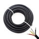 thumbnail image 1 of Cable de alimentación 22Awg Ul2464 Cable eléctrico trenzado Led rojo, negro, amarillo y blanco, 4 conductores de cobre estañado (22Awg -4C- 100 pies), 1 of 5