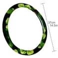 thumbnail image 4 of Saint Patrick's Day 14.5 Inch Printing PVC Leather Car Wheel Cover Steering Wheel Cover Auto Accessories, 4 of 6