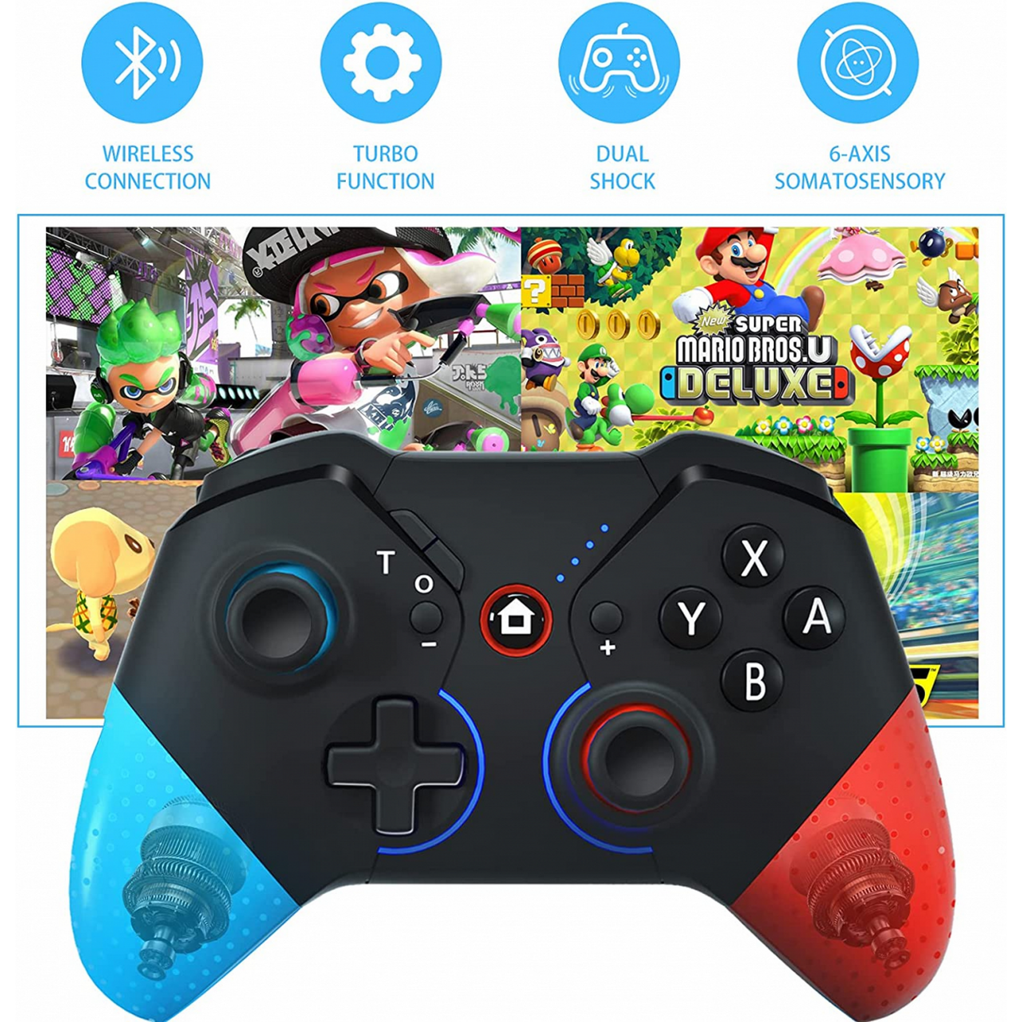 Switch Pro Controller for Nintendo Switch and Switch Lite