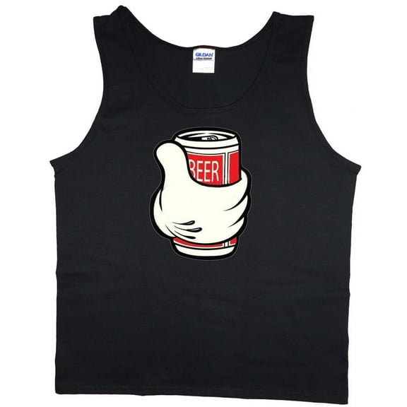 Mens Tank Tops Beer Funny Mens Shirts Sleeveless Muscle Tees