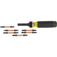 thumbnail image 2 of Klein Tools 32313HD 13-in-1 Multi-bit Ratcheting Screwdriver, Double-Ended Impact Bit Set, 12 Impact Driver Bits and 1/4-Inch Nut Driver, 2 of 14