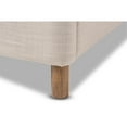 thumbnail image 5 of Baxton Studio Germaine Mid-Century Modern Fabric Grid-Tufting Platform Bed, Multiple Colors, Multiple Sizes, 5 of 5