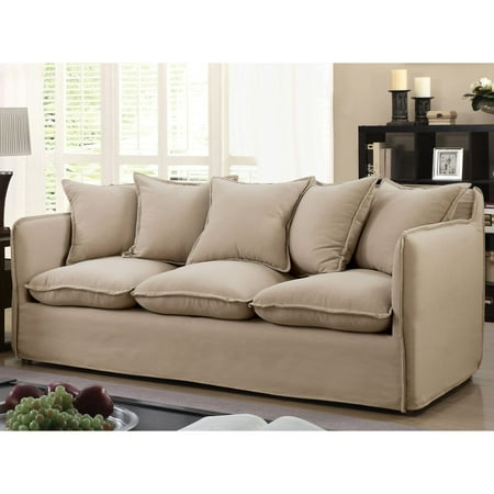 Furniture Of America Emi Sofa With Pillows Furniture Of America Emi Sofa With Pillows