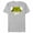 Silver, variant on Men's Dr. Seuss Grinch Eyes Graphic Crop T-Shirt