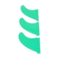 thumbnail image 4 of Surfboard Fins, Sturdy PVC Surfboard Fins Flexible Reliable Environmental Friendly  For Stand Up Paddle Green, 4 of 8
