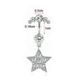 thumbnail image 3 of HOOUN 1Pc Crystal Navel Ring Bell Button Ring Body Jewelry Sexy Beach Piercing US-3, 3 of 9