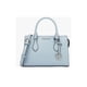 thumbnail image 1 of Michael Kors Bolso Pequeño Sheila de Piel Sintética Saffiano para Mujer (Azul Vista) 35T4S6HS5A-vista, 1 of 2