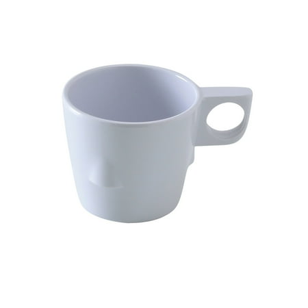 

Coupe Pattern Round Bulbous Cup 8 Oz. 3 Dia. X 2 3/4 H Melamine White