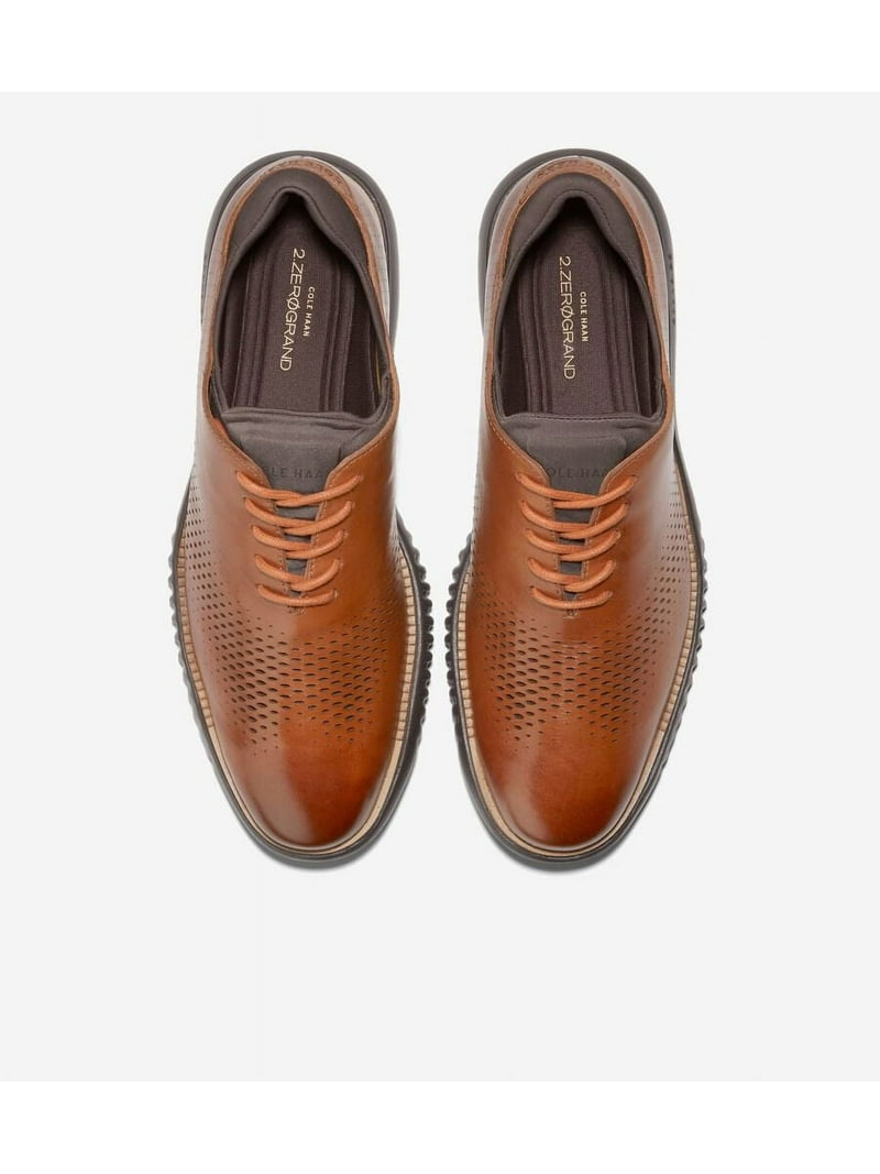 Cole Haan Men 2.ZERØGRAND Wingtip Oxfords 9.5 M Brown Suede Lace Up Cole Haan Generation Zerogrand C30722 Brown Suede Oxford  main image 3