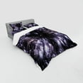 thumbnail image 3 of Ambesonne Galaxy Bedding Set 3 Pcs, Universe Space Travel, Twin XL, Violet Black White, 3 of 3