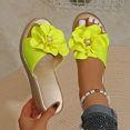 thumbnail image 6 of Wensltd Women's Soft Sole Wedge Sandals Open Toe Comfortable Spring Summer Casual Wear Breathable Lightweight Vacation Beach Slippers, 6 of 9