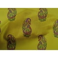 thumbnail image 4 of oneOone Cotton Poplin Lime Green Fabric Peacock Block Diy Clothing Quilting Fabric Print Fabric By Yard 56 Inch Wide, 4 of 4