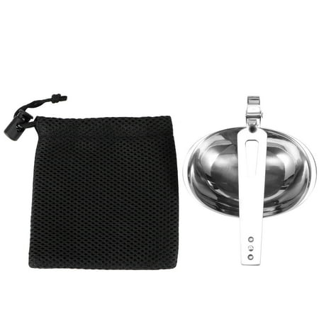 

Serving Spoon Stainless Steel Portable Soup Ladle For Barbecue Outdoor Camping
