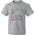 thumbnail image 3 of Inktastic My Aunt in California Loves Me Youth T-Shirt, 3 of 5
