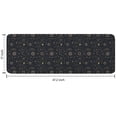 thumbnail image 7 of Dark Blue Celestial Pattern Kitchen Rug Mat,Kitchen Runner Rugs Non Skid Washable,Decorative Kitchen Floor Mats for Kitchen,Sink,Laundry,17"x47.2", 7 of 7