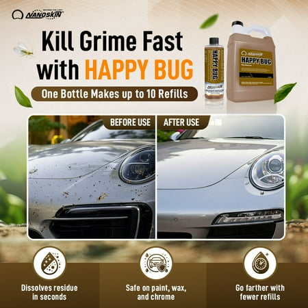 Nanoskin HAPPY BUG Bug Remover - 55 Gallon