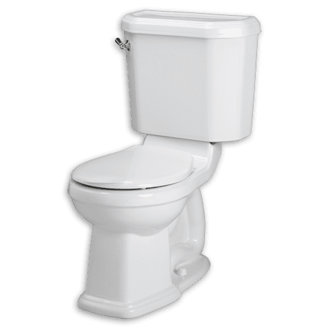 White 5359D001B.020 American Standard Champion Slow Close Round Toilet Seat 