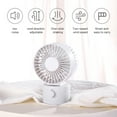 thumbnail image 4 of LAIQIEN 2 Speeds Desktop Table Oscillating Fan Rotation Strong Wind Quiet USB Powered Personal Fan for Home Desktop Office Table, 4 of 20
