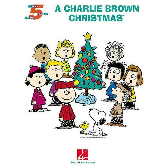 Five-Finger Piano A Charlie Brown Christmas(tm), (Paperback)