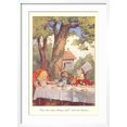thumbnail image 2 of Art.com Alice in Wonderland, Mad Tea Party Art Print, White Frame Wall Art, 21" x 29", 2 of 5