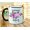 Black, variant on Custom Bridesmaid Coffee Mug Floral Bridal Party Gift