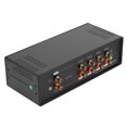 thumbnail image 4 of 4 Way Stereo  Audio Splitter,Audio Switcher Box Audio Splitter Switcher Box Switcher Box Stereo Audio Switch Box Selector for Laptop DC AC 6-12V 100mA, 4 of 7