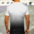 thumbnail image 4 of Sngxgn Mens Short Sleeve Gym Bodybuilding Tshirts Crewneck Tees Shirts Tops(Khaki,XL), 4 of 5