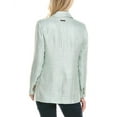 thumbnail image 2 of Peserico womens  Linen-Blend Jacket, 46, Blue, 2 of 3
