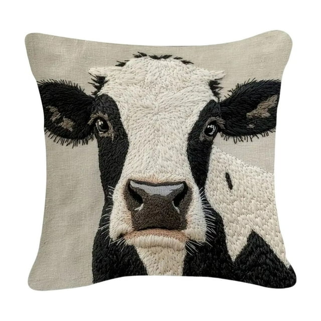 Throw Pillow Covers Short Lint 18 Inch Double Sided Print Decorative Throw Pillowcase 45X45 Cm Insert Not Included for Couch Bed Living Room