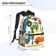 thumbnail image 2 of Disketp Transports with Animals Mochila Ligera Clásica con Múltiples Bolsillos, Mochila Casual para Hombre y Mujer, Ideal para Escuela, Trabajo y Viajes, 2 of 6