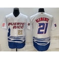 thumbnail image 1 of Wcb Baseball Puerto Rico Baez Lindor Molina Clemente Jersey, 1 of 2