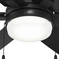 thumbnail image 5 of Restored Hunter 52 inch Matte Black Indoor Ceiling Fan with Lights and Pull Chains for Bedroom, Living Room, Dining Room, Kitchen, Office (Refurbished), 5 of 8