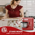 WHALL® Stand Mixer 5.5Qt 12Speed TiltHead Electric Kitchen Mixer