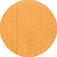 thumbnail image 1 of Ahgly Company Indoor Round Abstract Orange Contemporary Area Rugs, 6' Round, 1 of 1