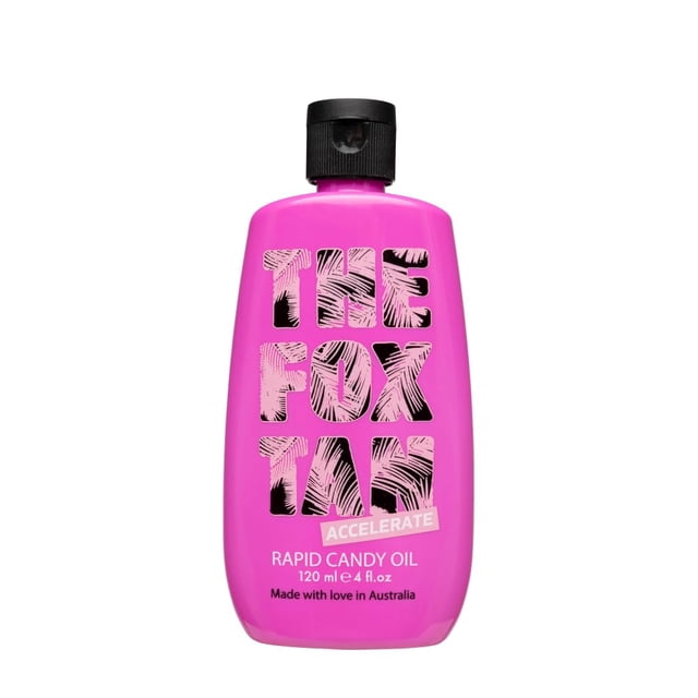 Aceite bronceador THE FOX TAN Rapid Candy Oil 120 ml Vegan