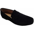 thumbnail image 2 of Mens Slip-On Driving Moccasin Loafer Shoes, 64422-Dark Pink, 2 of 3