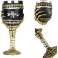 thumbnail image 2 of Taza de calavera de acero inoxidable, taza de cerveza medieval, taza de café de resina 3D, para bebida, café, cerveza, decoración de Halloween (Santo Grial), 2 of 5