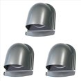 thumbnail image 1 of 3X Extractor de Escape Anticorrosión de Campana de Ventilación de Acero Inoxidable Impermeable de 4 Pulgadas Y 100 mm para Cubierta de Salida de Aire de Pared, B, 1 of 8