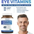 thumbnail image 4 of Healths Harmony Lutein Eye Vitamins with Bilberry and Vitamin A, Eye Care Supplement, 60 Capsules, 4 of 9