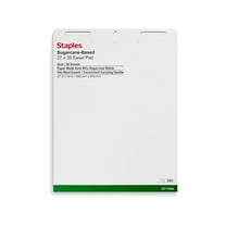 Staples Easel Pads 27" x 35" White 50 Sheets/Pad 4 Pads/Carton (ST17640)