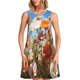thumbnail image 1 of Balery Vibrant Field Of Blossoms Vestidos de verano para mujer con estampado: vestido holgado sin mangas, vestido playero informal y cómodo para días calurosos., 1 of 7