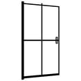 thumbnail image 2 of vidaXL Folding Shower Enclosure ESG 80x140 cm Black, 2 of 4
